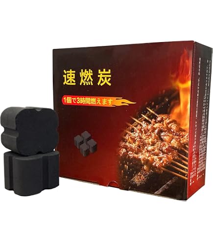 Amazon | ミツウロコ マッチ練炭 14個入り | ミツウロコ | 炭・薪